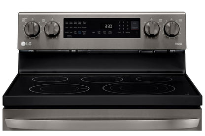 Lg LREL6325D 6.3 cu ft. Smart Wi-Fi Enabled True Convection InstaView® Electric Range with Air Fry