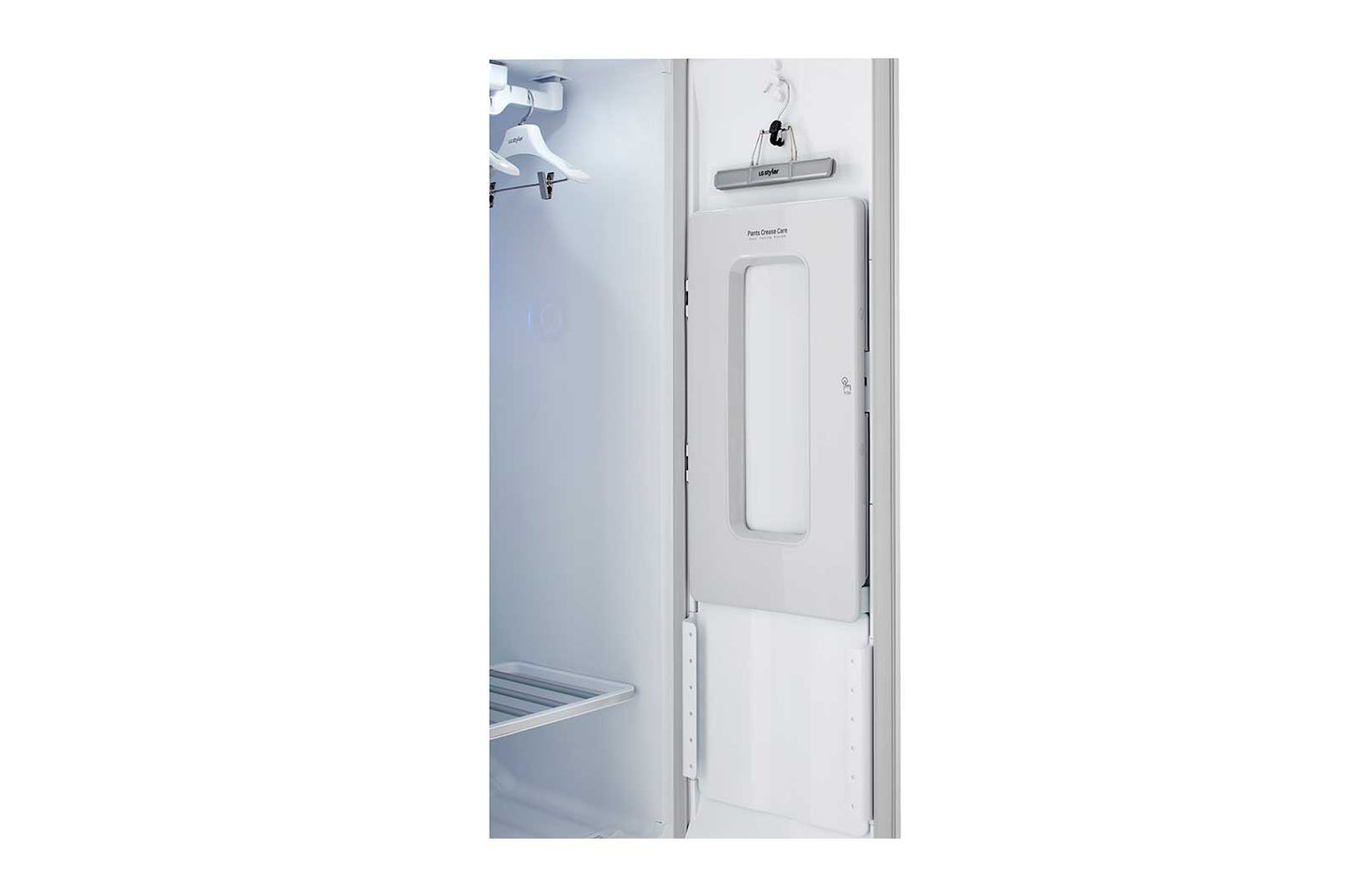 S3WFBN LG Styler® Smart Wi-Fi Enabled Steam Closet with TrueSteam® Technology and Exclusive Moving Hangers