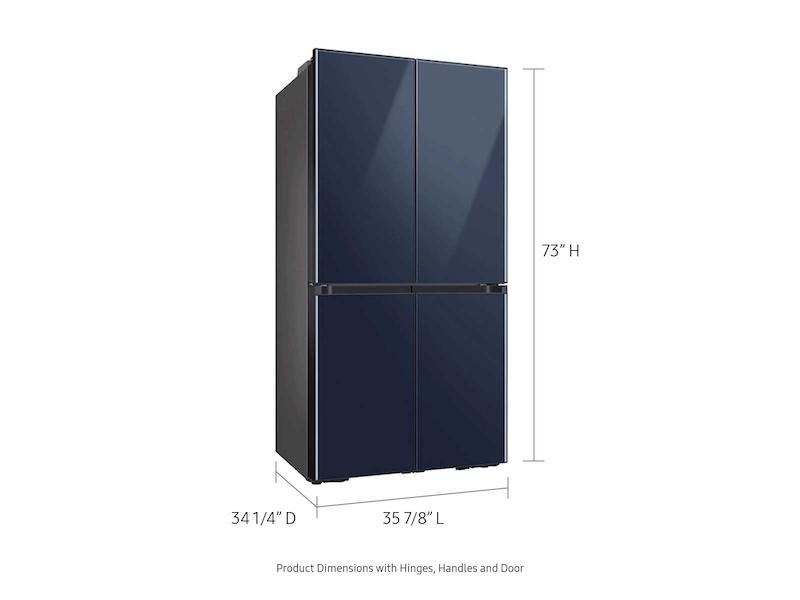 Samsung RF29A967541 Bespoke 4-Door Flex™ Refrigerator (29 cu. ft.) in Navy Glass
