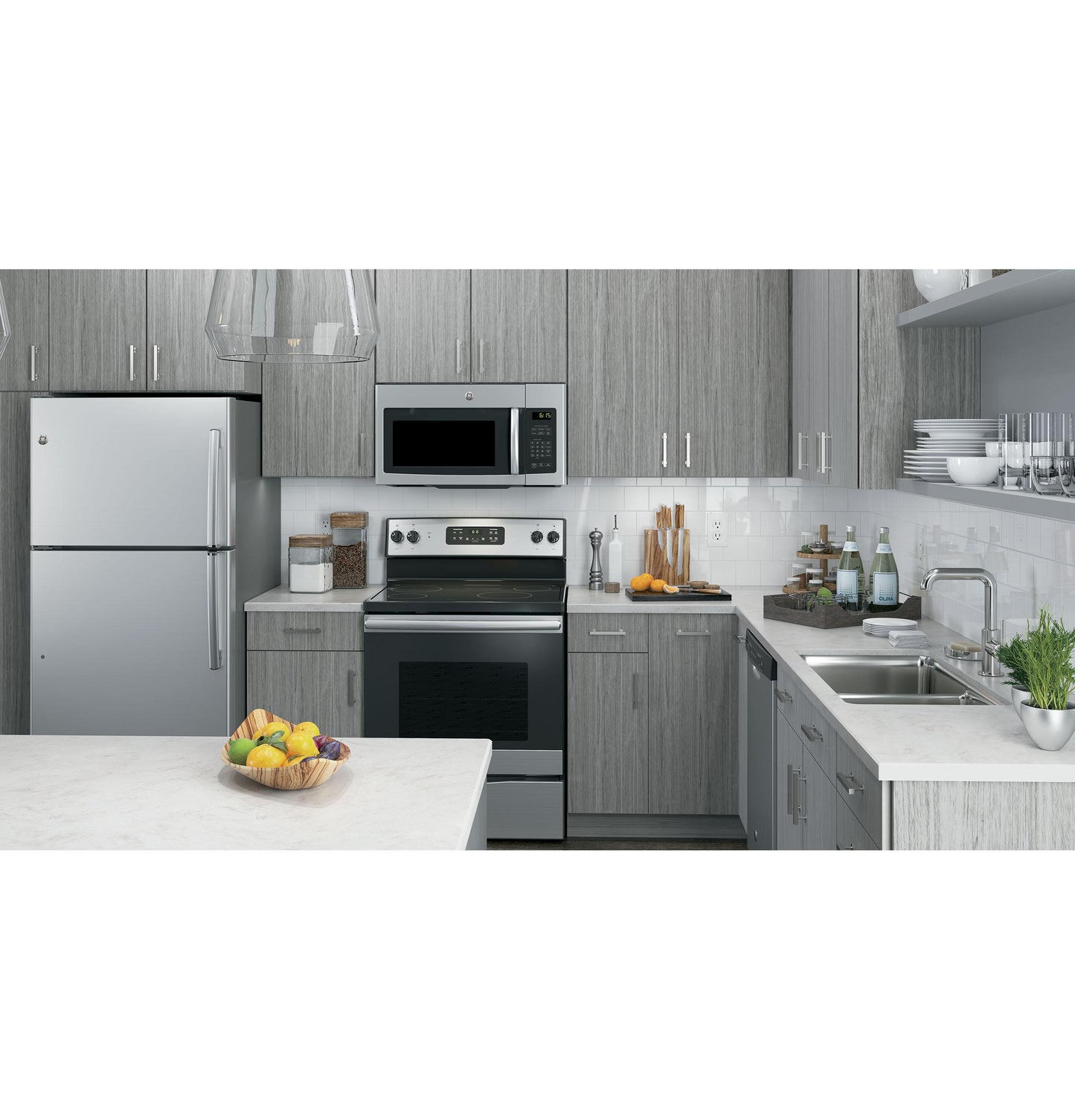GE® 30" Free-Standing Electric Range