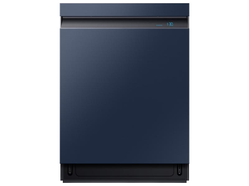 Samsung Bespoke AutoRelease 39dBA Dishwasher with Linear Wash in Fingerprint Resistant Navy Steel