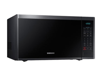 Samsung MS14K6000AG 1.4 cu. ft. Countertop Microwave with Sensor Cooking in Fingerprint Resistant Black Stainless Steel