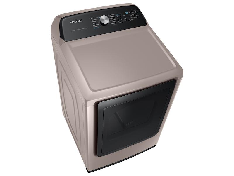 7.4 cu. ft. Smart Electric Dryer with Steam Sanitize+ in Champagne