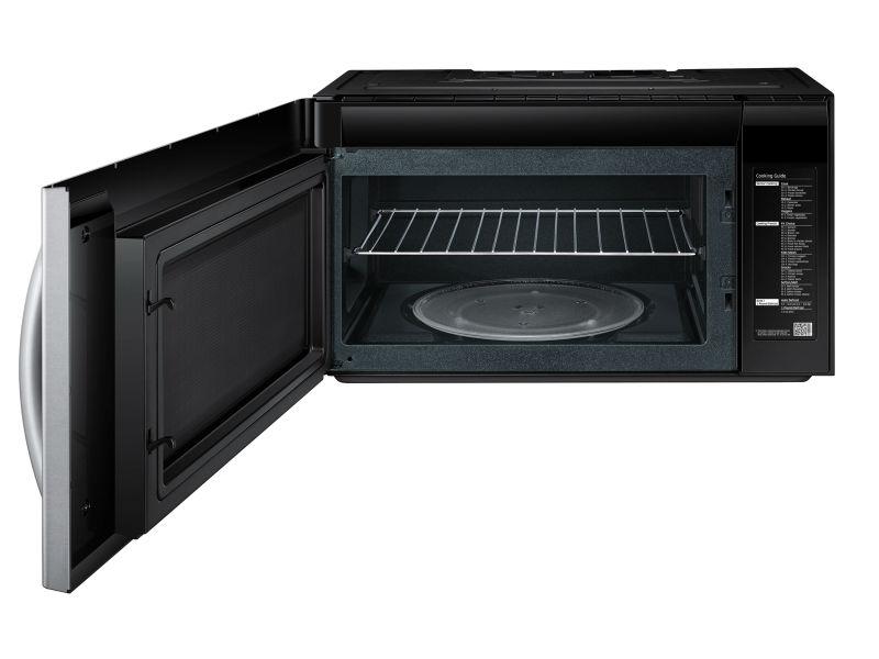 Samsung 2.1 cu. ft. Over-the-Range Microwave with Sensor Cooking in Fingerprint Resistant Stainless Steel