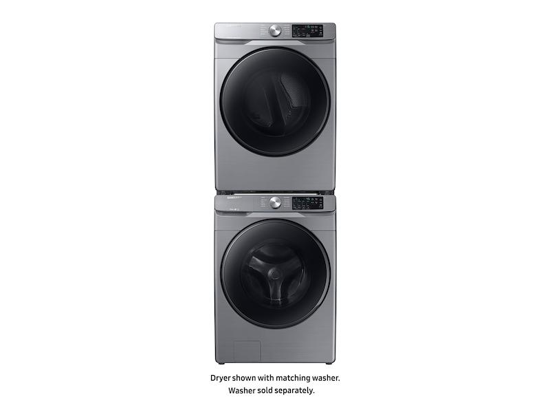 Samsung 7.5 cu. ft. Gas Dryer with Steam Sanitize  in Platinum