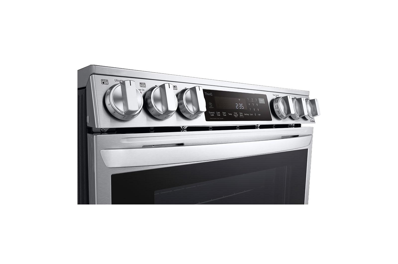 Lg 6.3 cu ft. Smart wi-fi Enabled ProBake Convection® InstaView® Electric Slide-In Range with Air Fry