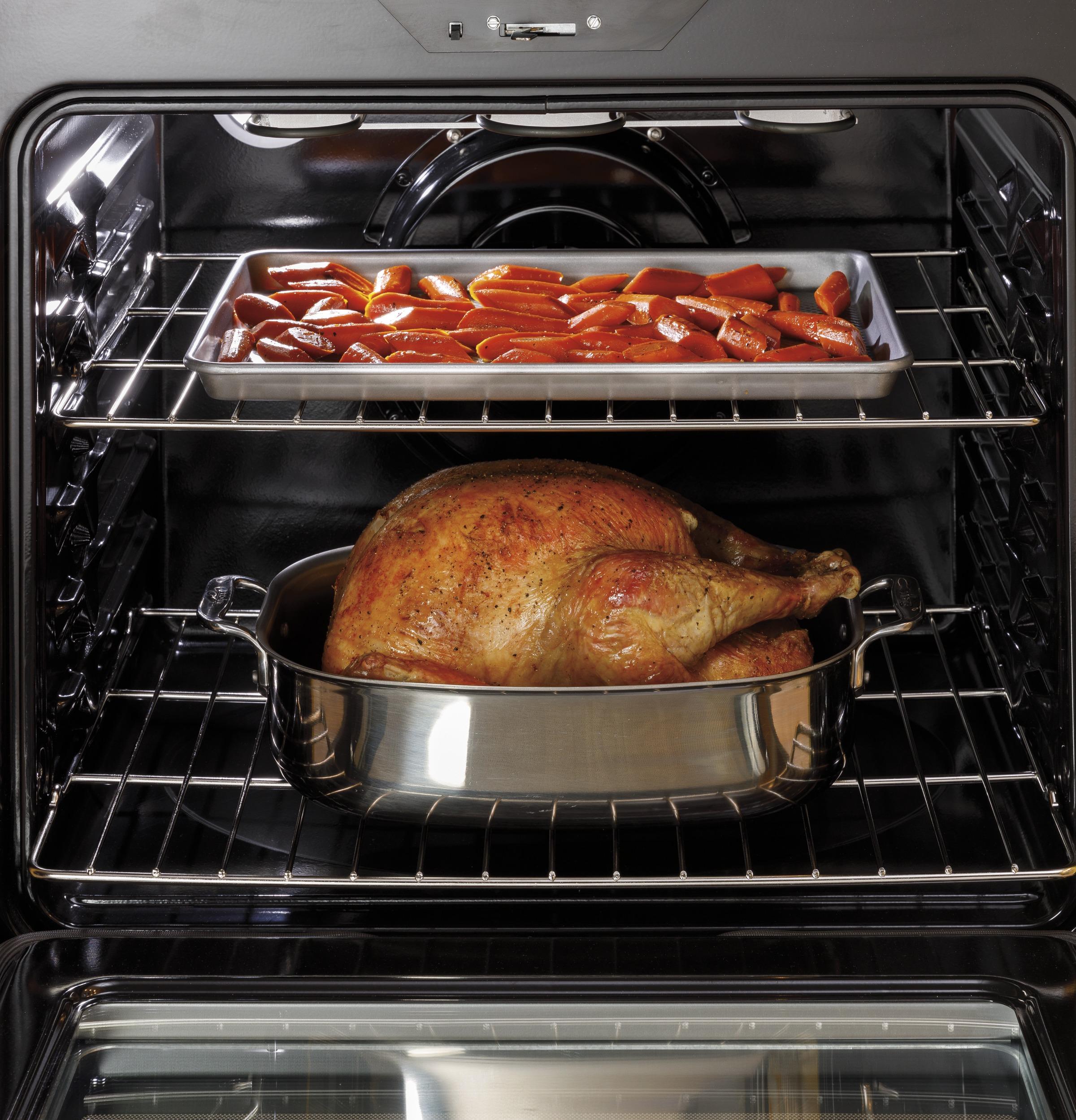 GE® 30" Free-Standing Electric Convection Range