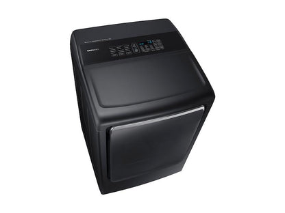 Samsung DVG52M8650V 7.4 cu. ft. Gas Dryer with Integrated Controls in Black Stainless Steel