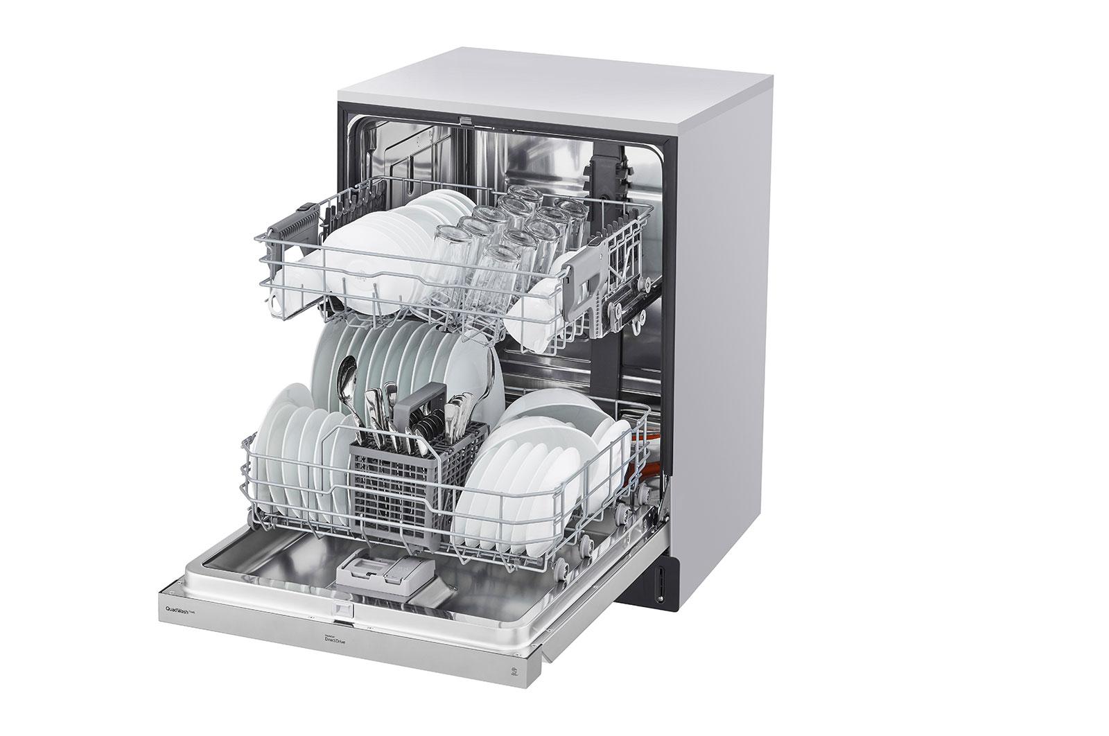 Lg Front Control Smart wi-fi Enabled Dishwasher with QuadWash™
