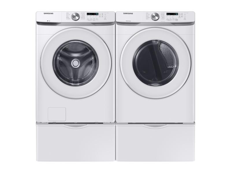 Samsung 7.5 cu. ft. Electric Long Vent Dryer with Sensor Dry in White