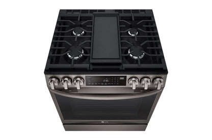 Lg LSGL6335D 6.3 cu ft. Smart Wi-Fi Enabled ProBake Convection® InstaView® Gas Slide-In Range with Air Fry