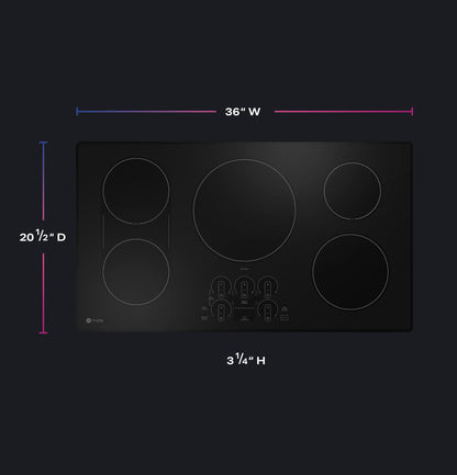 PHP9036DTBB GE Profile™ ENERGY STAR® 36" Built-In Touch Control Induction Cooktop