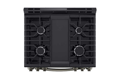 Lg LSGL5833D 5.8 cu ft. Smart Wi-Fi Enabled Fan Convection Gas Slide-in Range with Air Fry & EasyClean®