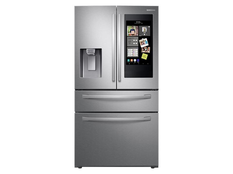 22 cu. ft. 4-Door French Door, Counter Depth Refrigerator with 21.5" Touch Screen Family Hub™ in Stainless Steel