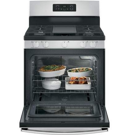 JGBS66REKSS GE® 30" Free-Standing Gas Range