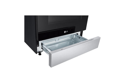 Lg LSGL5831F 5.8 cu.ft. Gas Single OvenSlide-in Range, EasyClean® plus Self Clean, ThinQ™, Printproof™ StainlessSteel