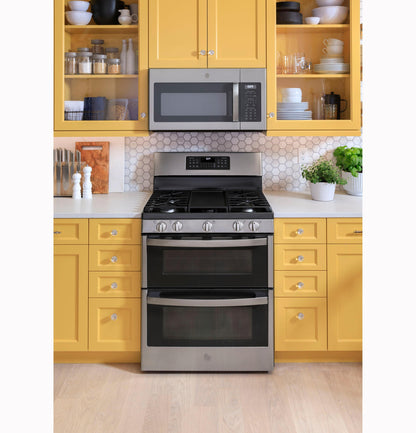 JGBS86SPSS GE 30" Free-Standing Gas Double Oven Convection Range