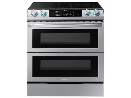 Samsung 6.3 cu. ft. Smart Slide-in Induction Range with Flex Duo™, Smart Dial