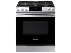 Samsung NX60T8111SS 6.0 cu. ft. Smart Slide-in Gas Range in Stainless Steel