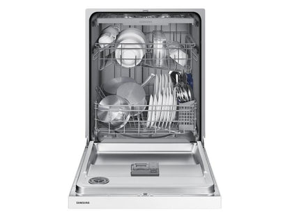 Samsung DW80N3030UW Front Control 51 dBA Dishwasher with Hybrid Interior in White