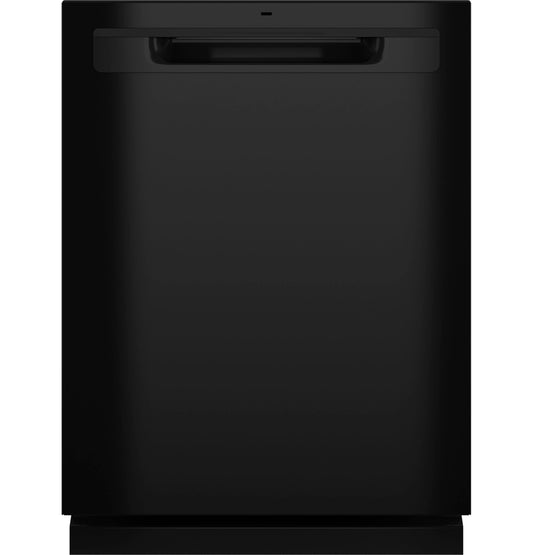 GDP630PGRBB GE® ENERGY STAR® Top Control with Plastic Interior Dishwasher with Sanitize Cycle & Dry Boost