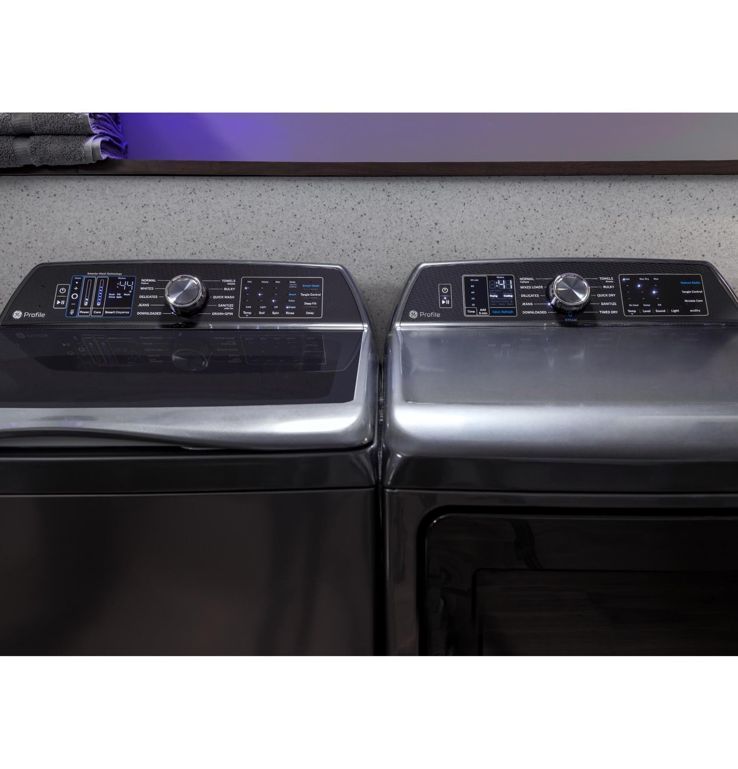 PTD90GBPTDG GE Profile™ ENERGY STAR® 7.3 cu. ft. Capacity Smart Gas Dryer with Fabric Refresh