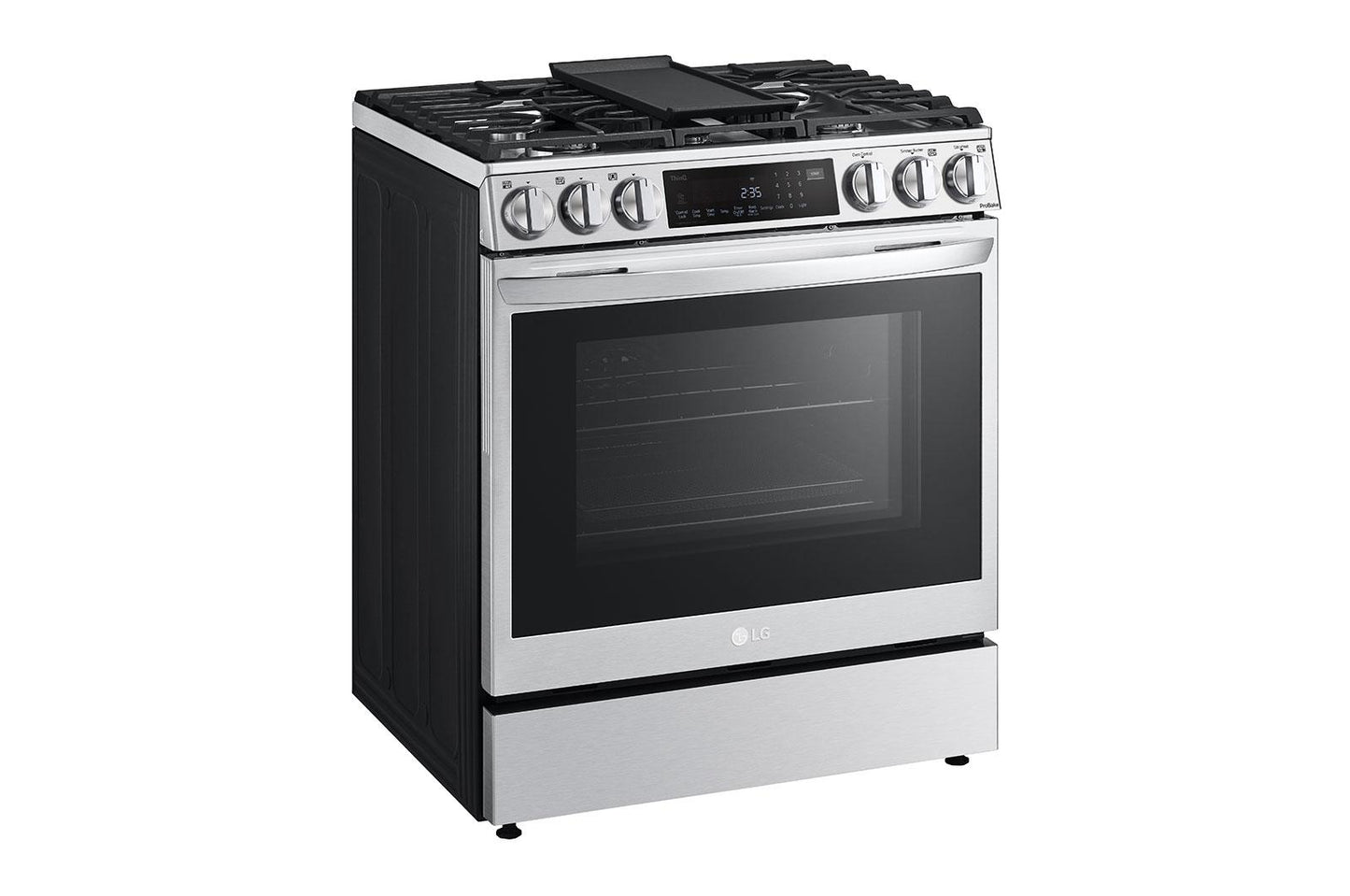 Lg LSGL6335F 6.3 cu ft. Smart Wi-Fi Enabled ProBake Convection® InstaView® Gas Slide-In Range with Air Fry