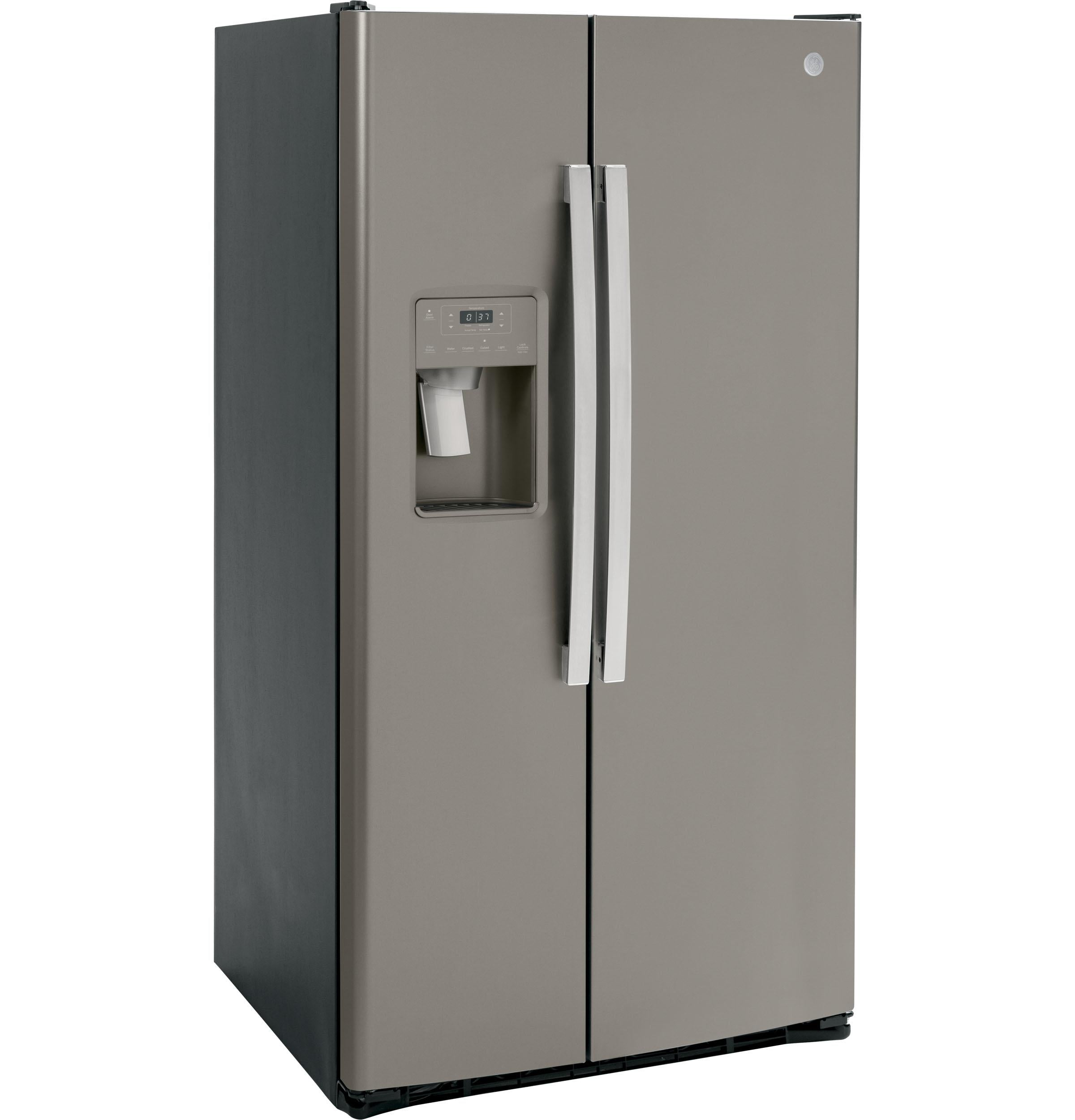 GE® 25.3 Cu. Ft. Side-By-Side Refrigerator