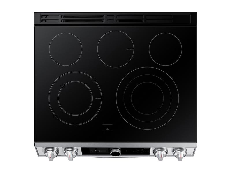 Samsung 6.3 cu ft. Smart Slide-in Electric Range with Smart Dial