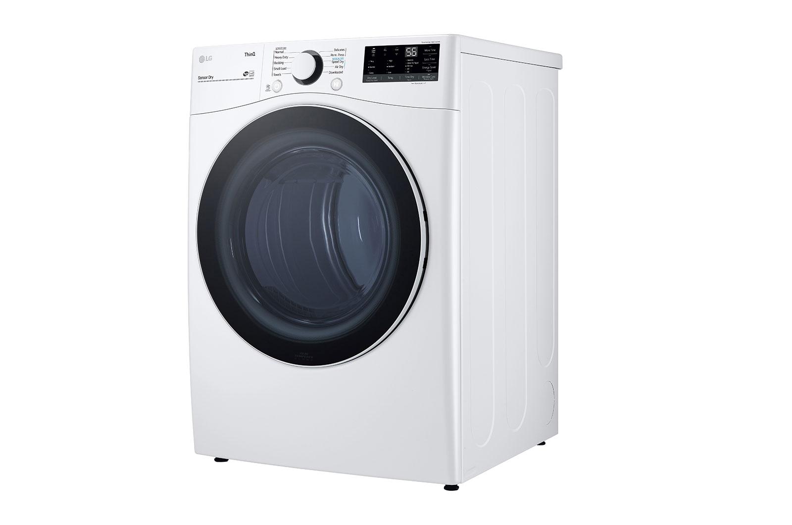 7.4 cu. ft. Ultra Large Capacity Smart wi-fi Enabled Front Load Electric Dryer with Built-In Intelligence