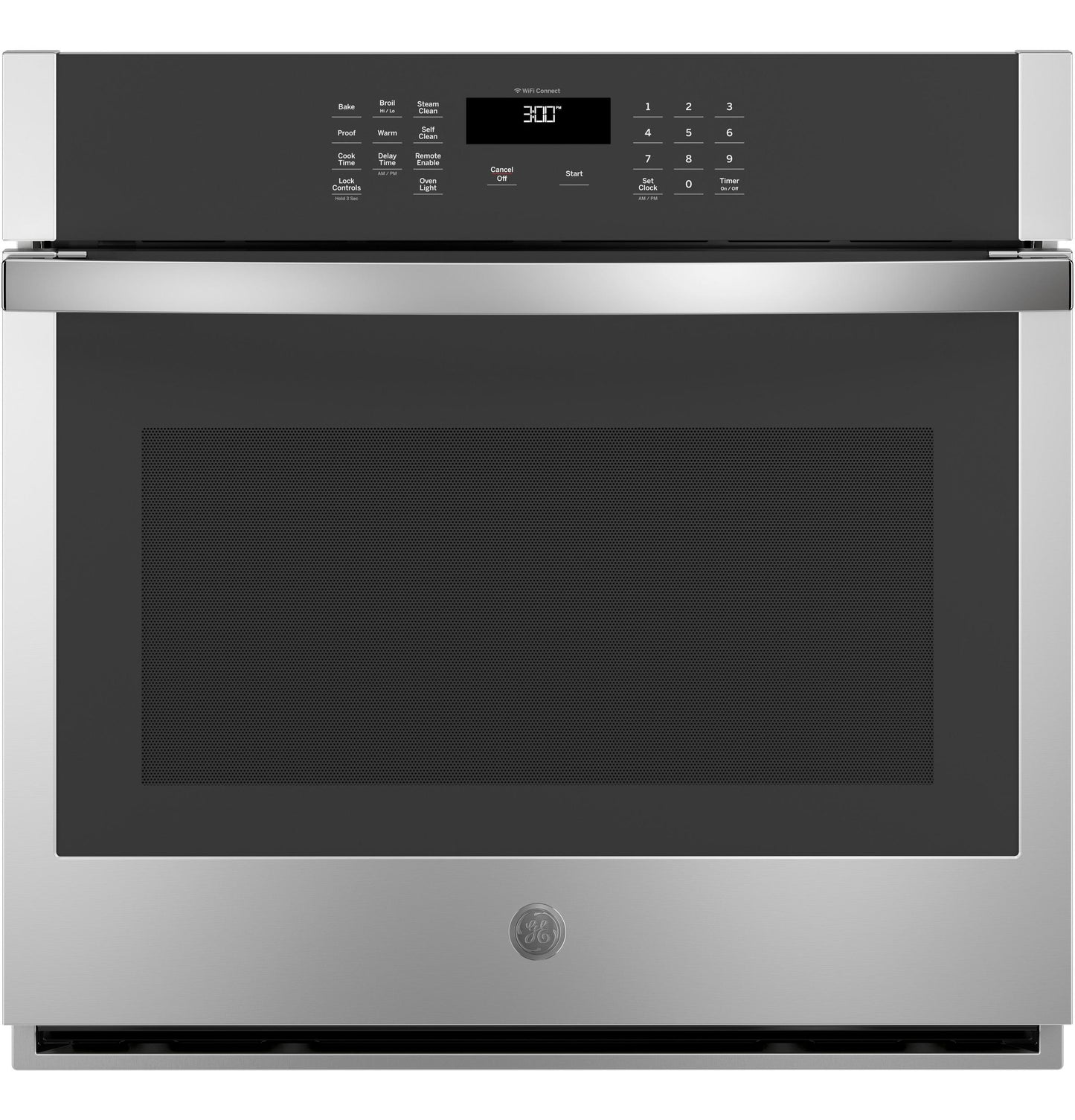 JTS3000SNSS GE® 30" Smart Built-In Self-Clean Single Wall Oven with Never-Scrub Racks