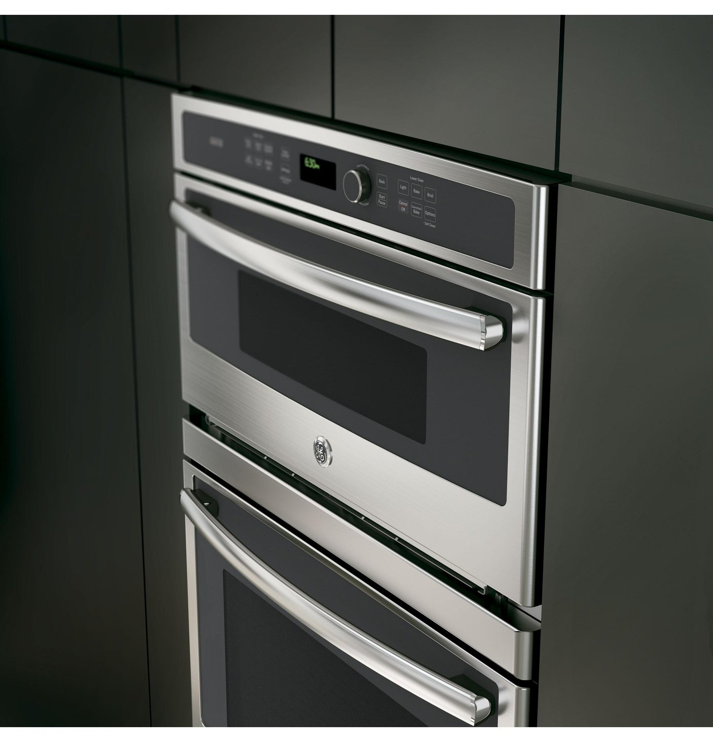 PT9800SHSS GE Profile™ 30 in. Combination Double Wall Oven with Convection and Advantium® Technology