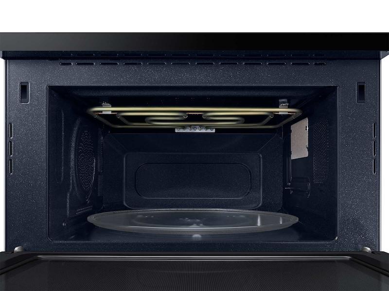 Samsung MC12J8035CT 1.2 cu. ft. PowerGrill Duo™ Countertop Microwave with Power Convection and Built-In Application in Black