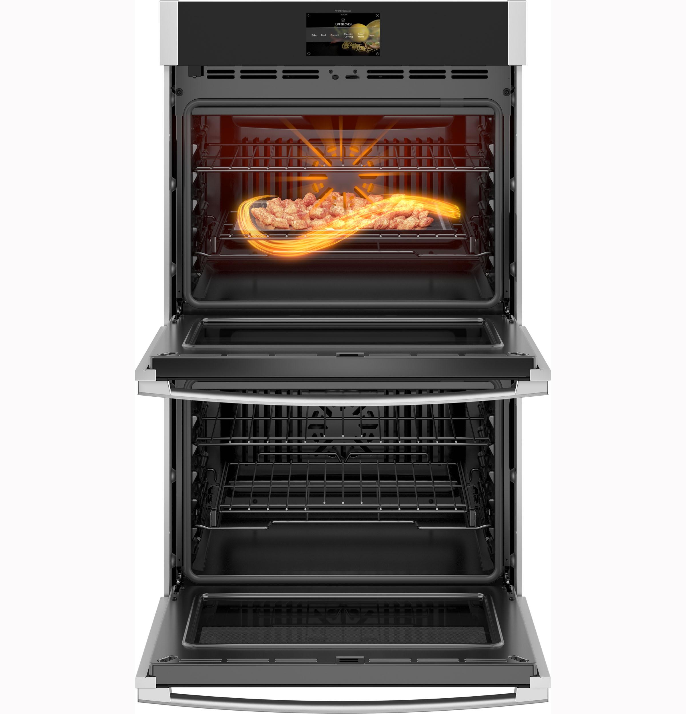 PTD7000SNSS GE Profile™ 30" Smart Built-In Convection Double Wall Oven with No Preheat Air Fry and Precision Cooking