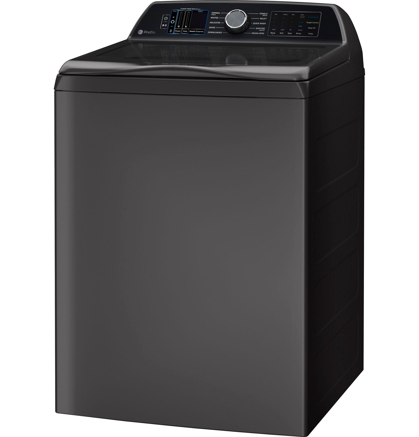 PTW905BPTDG GE Profile™ ENERGY STAR® 5.3 cu. ft. Capacity Washer with Smarter Wash Technology and FlexDispense™