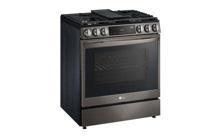 Lg LSDL6336D 6.3 cu. ft. Smart Dual Fuel Slide-in Range with InstaView®, ProBake Convection®, Air Fry and Air Sous Vide