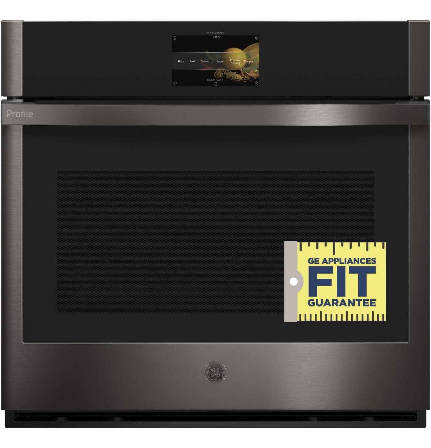 PTS7000BNTS GE Profile™ 30" Smart Built-In Convection Single Wall Oven with No Preheat Air Fry and Precision Cooking