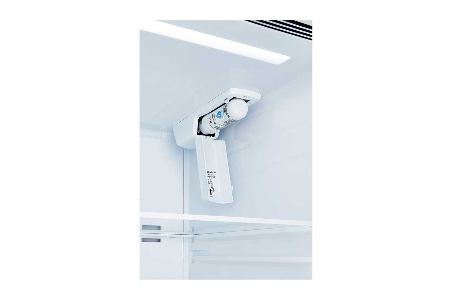 Lg 27 cu. ft. Side-by-Side Refrigerator with Smooth Touch Ice Dispenser