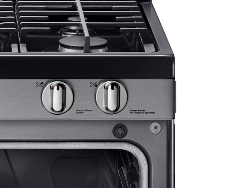 5.8 cu. ft. Gas Range in Stainless Steel
