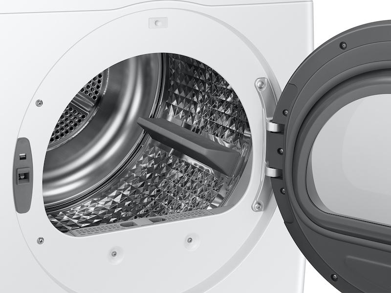 Samsung DV25B6900EW 4.0 cu. ft. Electric Dryer with AI Smart Dial and Wi-Fi Connectivity in White