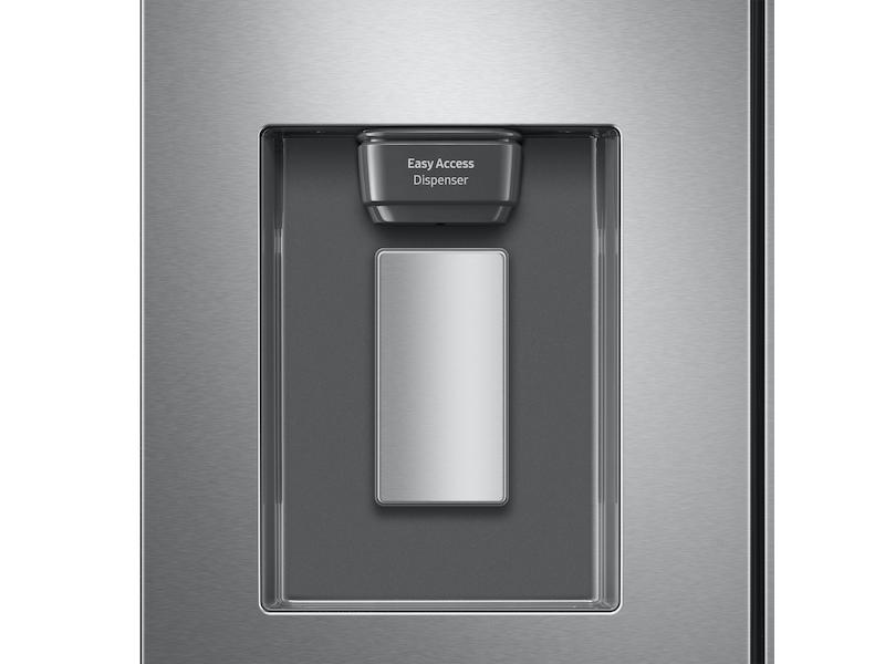 22 cu. ft. Smart 3-Door French Door Refrigerator with External Water Dispenser in Fingerprint Resistant Stainless Steel
