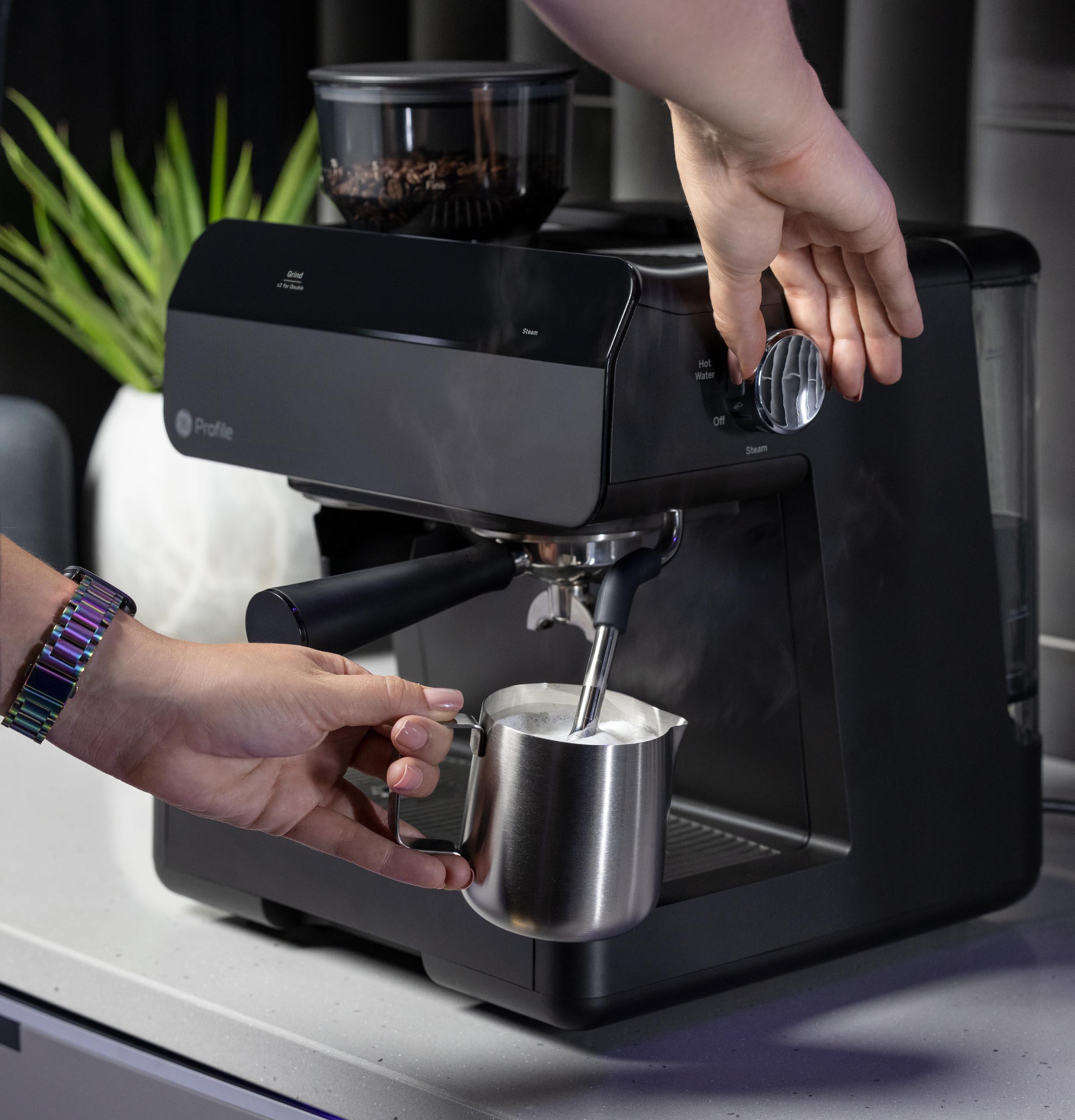 GE Profile™ Semi Automatic Espresso Machine   Frother