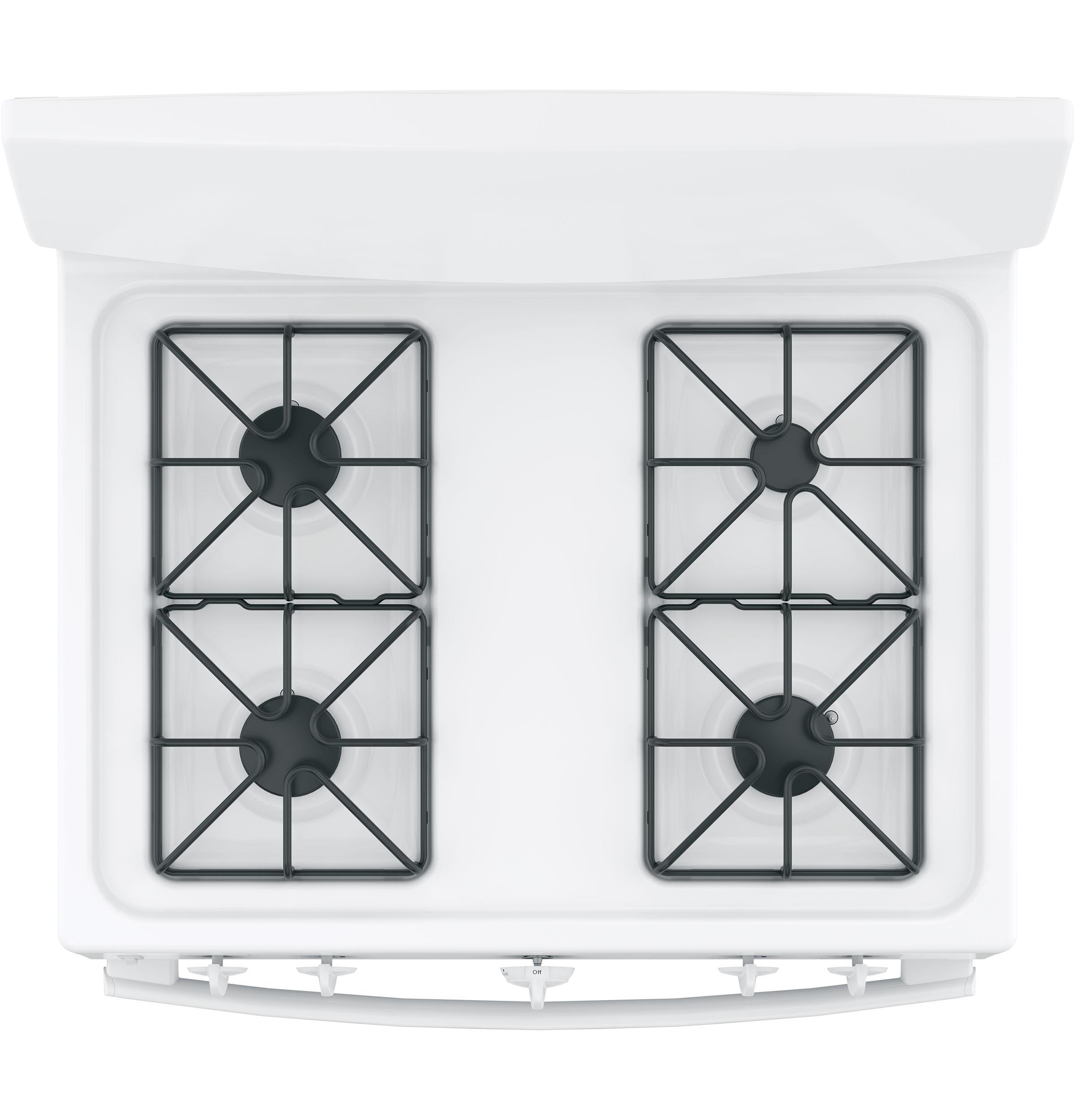 GE® 30" Free-Standing Front Control Gas Range