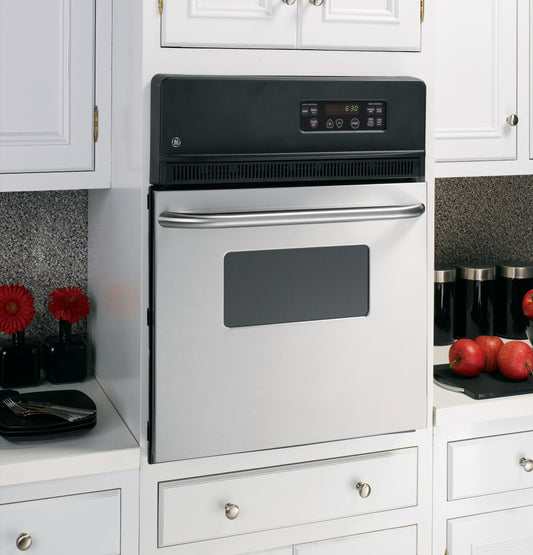JRS06SKSS GE® 24" Electric Single Standard Clean Wall Oven