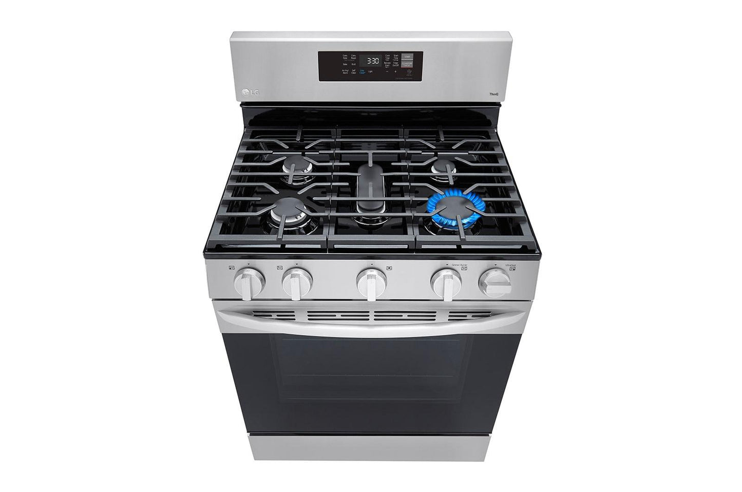 Lg LRGL5823S 5.8 cu ft. Smart Wi-Fi Enabled Fan Convection Gas Range with Air Fry & EasyClean®