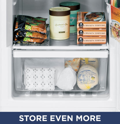 FUF17DLRWW GE® ENERGY STAR® 17.3 Cu. Ft. Frost-Free Garage Ready Upright Freezer