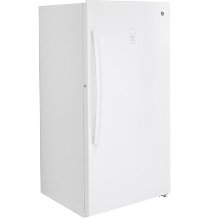 FUF17DLRWW GE® ENERGY STAR® 17.3 Cu. Ft. Frost-Free Garage Ready Upright Freezer