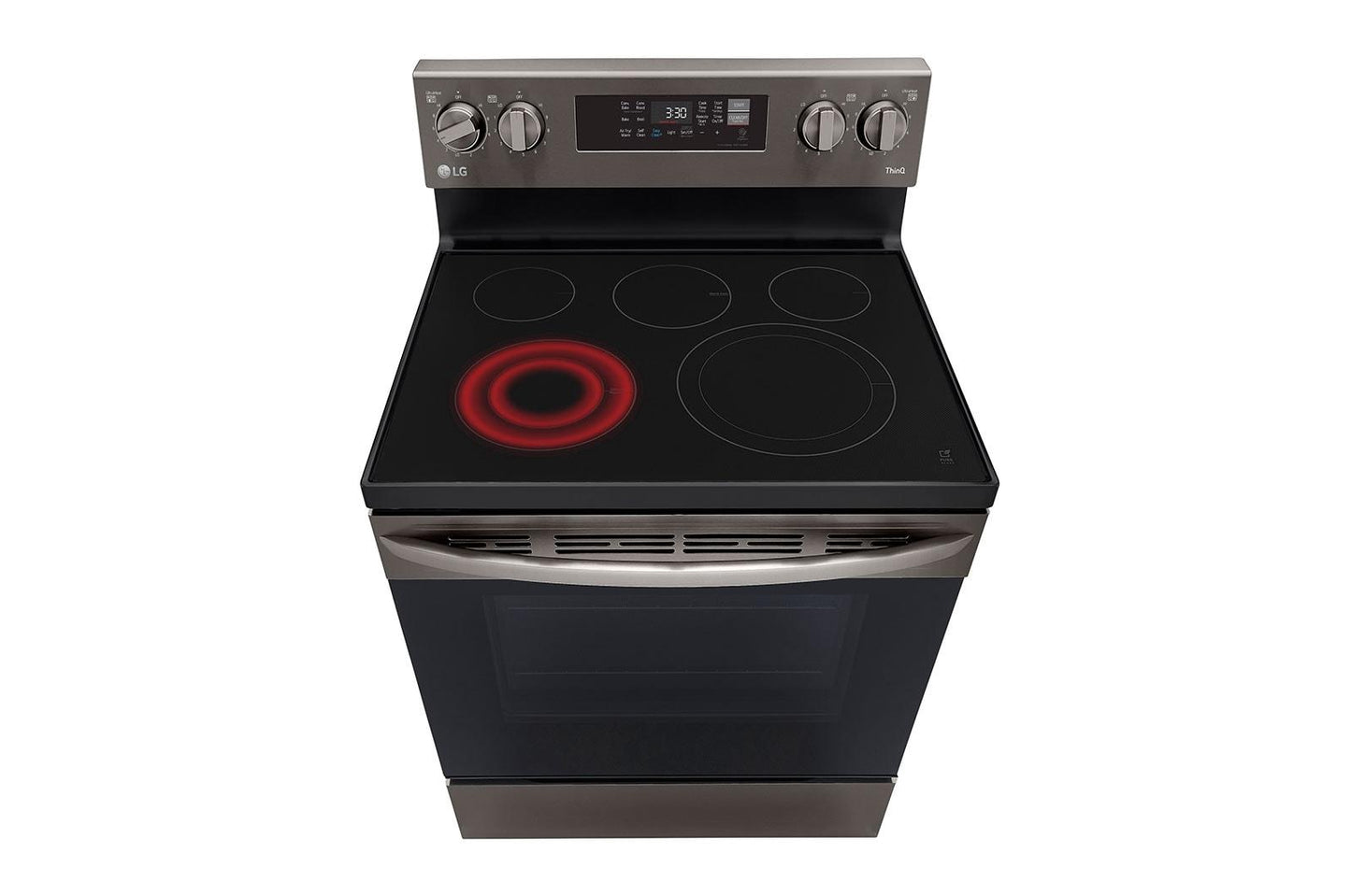 Lg LREL6323D 6.3 cu. ft. Smart Wi-Fi Enabled Fan Convection Electric Range with Air Fry & EasyClean®