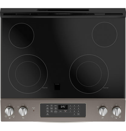 GE® 30" Slide-In Electric Range