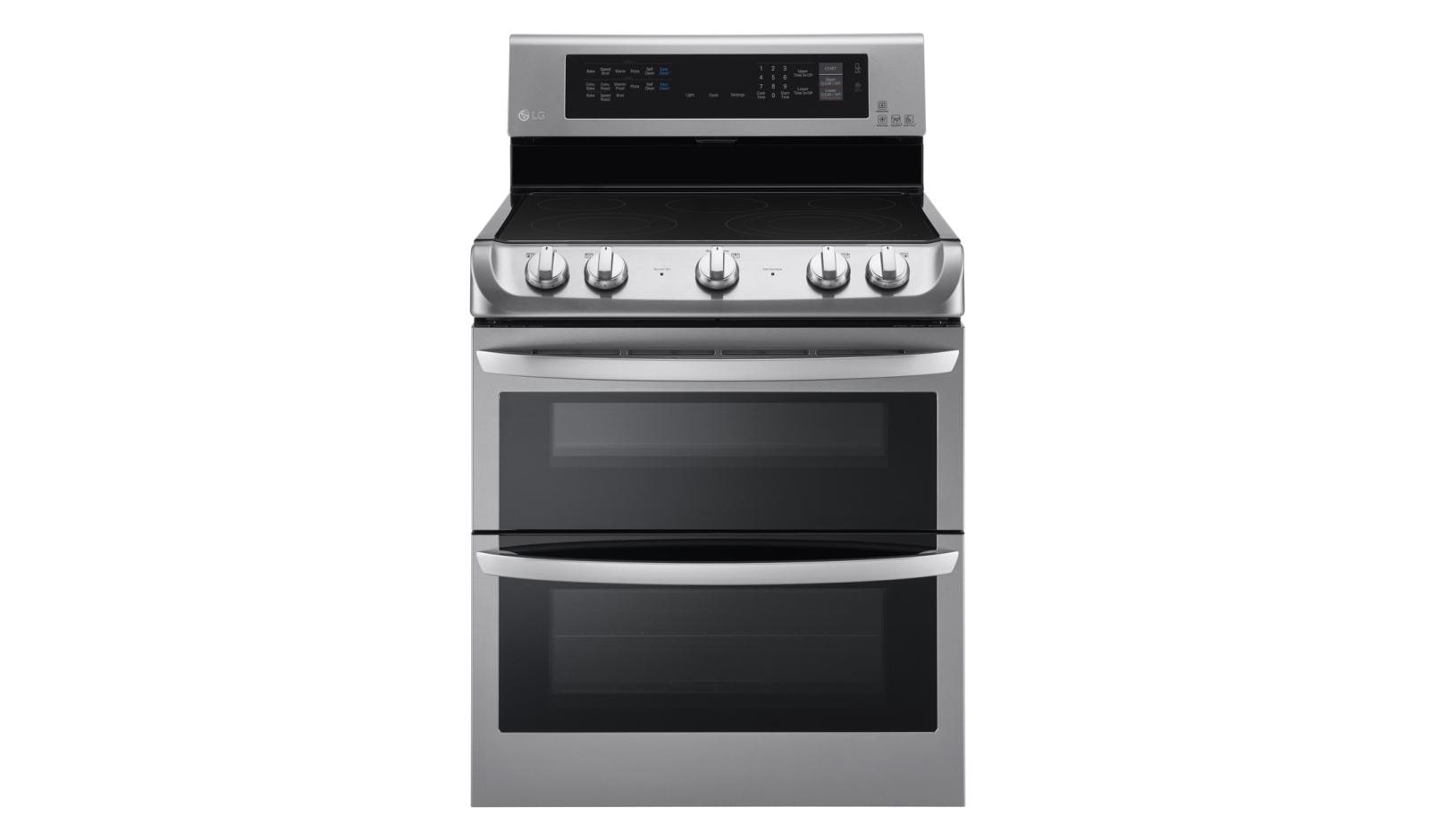 Lg 7.3 cu. ft. Electric Double Oven Range with ProBake Convection® and EasyClean®
